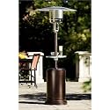Garden Sun Tall Propane Patio Heater with Table - Hammered Gold (87")