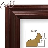 10x15 Picture / Poster Frame, Wood Grain Finish, 1.825 Wide, Cherry Red (262CH)