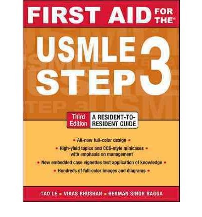 Produkt-Bild: FIRST AID FOR THE USMLE STEP 3BYLe, Tao[Paperback] on Sep-2010