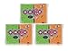 O-Cel-O Cellulose Sponges, Assorted Colors 4 ea (Pack of 3)