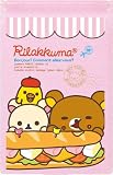 【リラックマ】ミニミラー（ピンク）-ボンジュールリラックマシリーズ-