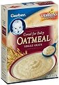 Gerber Oatmeal Cereal, 8-Ounce Boxes (Pack of 12)