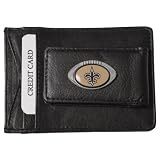 New Orleans Saints Mens NFL Genuine Leather Money Clip