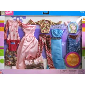 Barbie - Trend Day and Night Glam! Fashion Clothes (2003) by Barbie