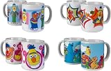 Eigenschaften Unitedlabels Sesamstrasse Set 4 Tassen / Sesamstrasse Set 4 Tassen Tasse Becher Ernie Bert