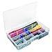 Flambeau 7004R Tuff Tainer Double Deep Storage Box, 4 Fixed Compartments, 9 Zerust Dividers