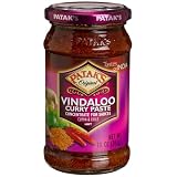 Pataks Vindaloo Curry Paste Hot 10 Ounce Glass Jars Pack of 6 by 