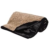 Fascinator Throe, Leopard Microfiber