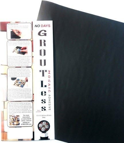 Groutless Mosaic Adhesive (Pewter)