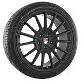 22 Inch Black 170 Series Wheels Rims and Tires for Porsche by USARIM