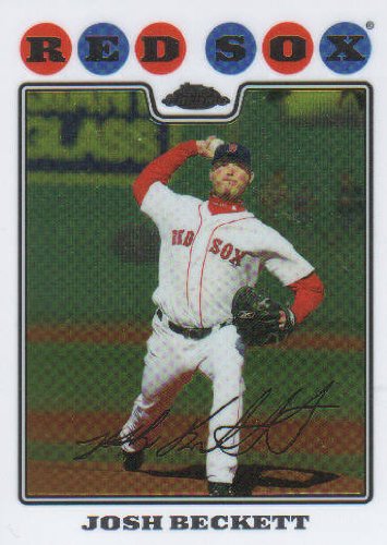 2008 Topps Chrome #147 Josh Beckett - Boston Red Sox (Baseball Cards)