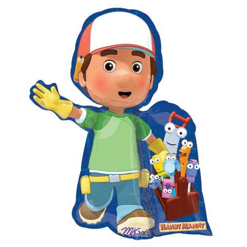 Handy Manny Birthday Party Supplies Mylar Balloon Super Shape