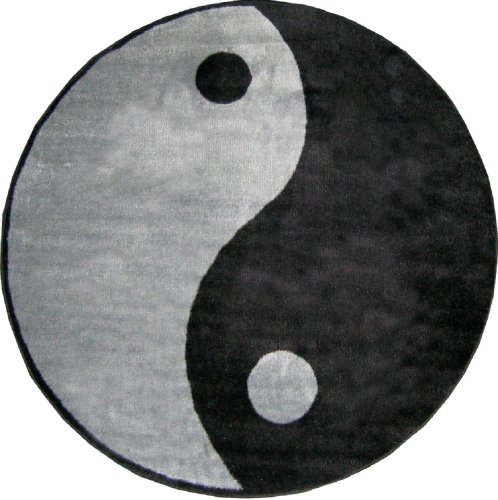 LA Rug Ying Yang Rug 51 RD