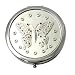 Crystal Pocket Compact Cosmetic Makeup Mirror Butterfly