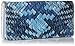 Nine West Gleam Team Slgs Deluxe Continental Wallet, Blue Multi/River Blue, One Size
