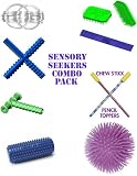 SENSORY SEEKERS COMBO PACK INCLUDES : CHEWY TUBES, THE