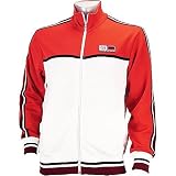 Mens Sergio Tacchini Laz Jacket White/Red
