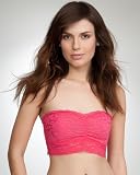 bebe Lace Cinched Bandeau