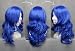 Vocaloid Female VER. Kaito Long Blue Cosplay Wig