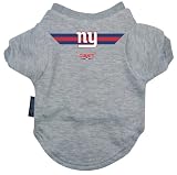 Pet Supplies : Officially Licensed By the NFL- New York Giants Dog T-Shirt -Medium