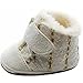 Toms Cuna Crib Shoes White Metallic Twill Suede 10006996 Tiny