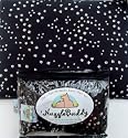 'NUGGLEBUDDY PETS Moist Heat & Aromatherapy Organic Rice Pack for Microwave. For Puppies or Dog Lovers! Black & White Puppy Paw Fabric, UNSCENTED . (Find Many Other 'NuggleBuddy Selections by Searching NuggleBuddy in Amazon's "All Departments" Category.)