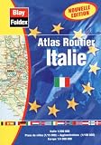 Atlas routiers : Italie (légende en 4 langues et avec un index))