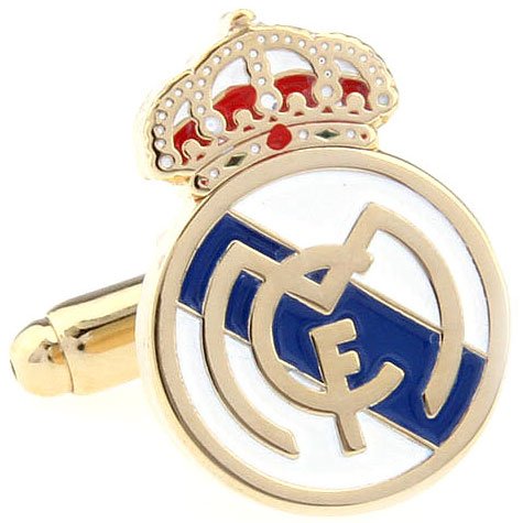 フスボタン CUFFLINKS 皇马皇家马德里足球联