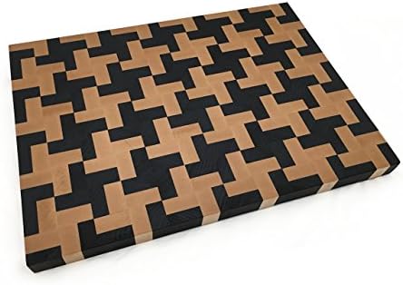 End Grain Cutting Board - Offset Cross Collection
