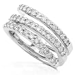 4/5ctw Right-Hand Diamond Ring in 14k White Gold (HI/I1)