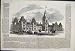 1859 PARLIAMENT BUILDING OTTAWA CANADA HORSE OLD PRINT