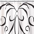Dwell Studio for Target&reg; Baroque Shower Curtain - White & Black (72x72")