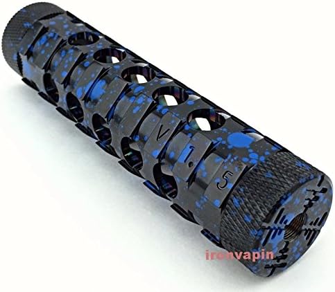 AR Mod Style Mechanical Mod - Zombie Edition v1.5 (Black w/ Blue Splatter)
