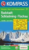  : Kompass Karten, Radstadt, Schladming: Wander-, Rad- und Skitourenkarte