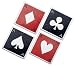 Kitchen & Housewares : Playing Card Coasters Ceramic 4 Piece Set
