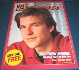 MATTHEW MODINE Huge Poster of Moviegoer Magazine Cover from 1985. 22 x 29 One of a Kind a MUST C!