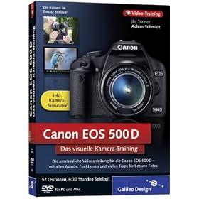 Canon EOS 500D - Das visuelle Kamera-Training [import allemand]