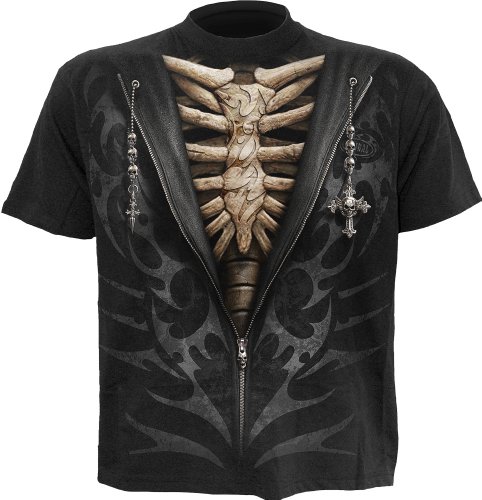 Spiral - Mens - UNZIPPED - T-Shirt Black