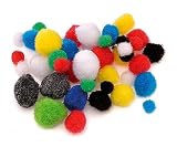 Eigenschaften KnorrPrandell / Gütermann / KnorrPrandell 2681091 - Pompons bunt 8mm-20mm, 100 Stück/Beutel