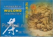 All Natural Vintage Wuyi Oolong (Wu Long) Tea - 100 Individually Wrapped Teabags - 7.0 Oz