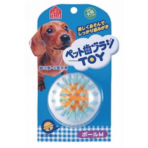 ペティオ　ペット歯ブラシＴＯＹ　ボール M