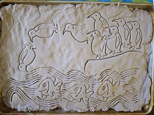 Red Rooster Toy Company Beach Stamps, Animals Shapes - Set of 6