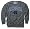 North Carolina Tar Heels Dark Heather Perennial II Crewneck Sweatshirt