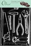 Cybrtrayd D066 Tools Assortment (1 Ea.) Chocolate Candy Mold with Exclusive Cybrtrayd Copyrighted Chocolate Molding Instructions