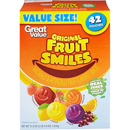 Great Value Original Fruit Smiles