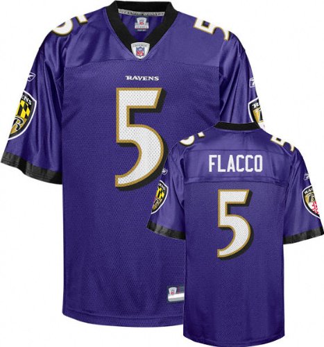 Joe Flacco Baltimore Ravens Purple NFL Toddler Jersey