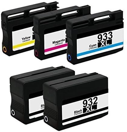Compatible for 932XL/933XL Ink Cartridge ETI office ink cartridges Replacement for HP932XL,933XL(2Black,1Cyan,1Magenta,1Yellow) Compatible for jet 6100 jet 7100 jet 6600 and so on.free shippinig