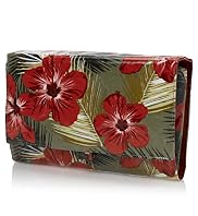 Tropical Floral Design Cosmetic Bag