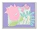 The Kids Room by Stupell Happy Flowers with Butterfly Rectangle Wall Plaque