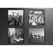 Picture - art on canvas New York 4 x 8 x 8", four-part parts model no. XXL 6901 Pictures completely framed on frame. Art print Images realised as wall picture on real wooden framework. A canvas picture is much less expensive than an oil painting poster.